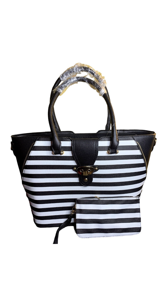 Stripped Tote